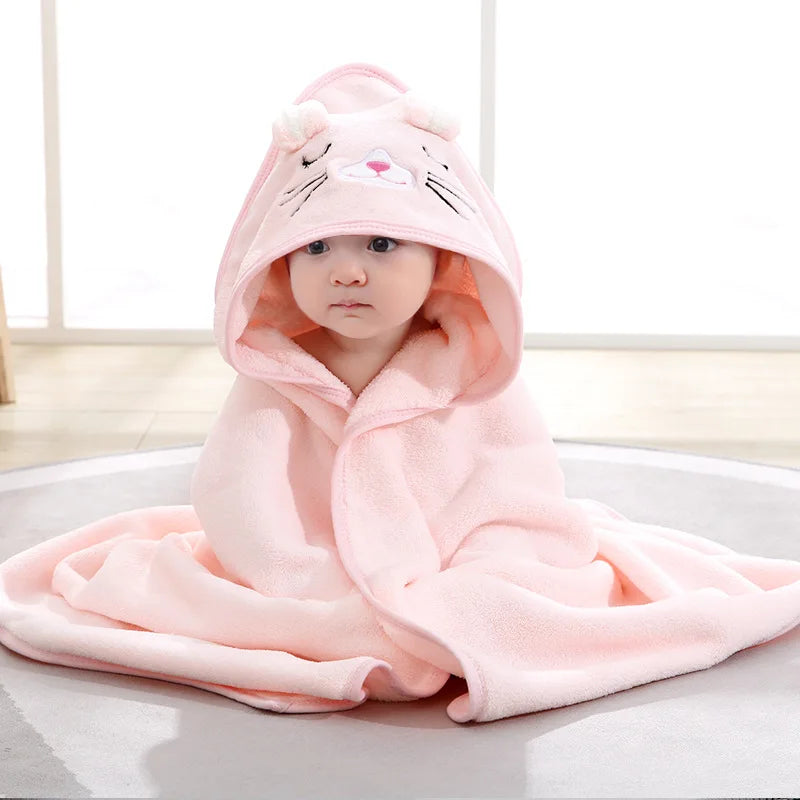 KidzzCamp  Baby Badetuch mit Kapuze