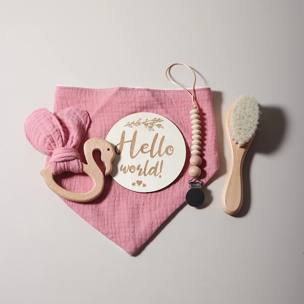 KidzzCamp Baby-Geschenkbox Flamingo 6-teilig