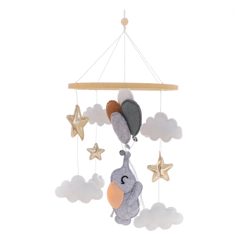 KidzzCamp Holz Mobile Babybett "Traumring"