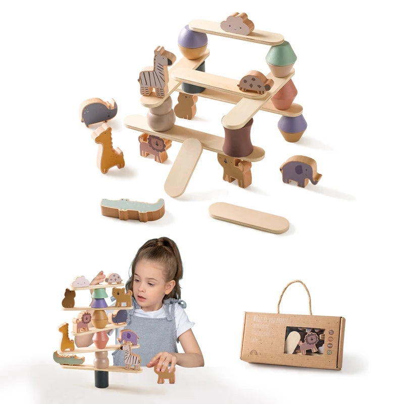 KidzzCamp Holz-Balancespiel