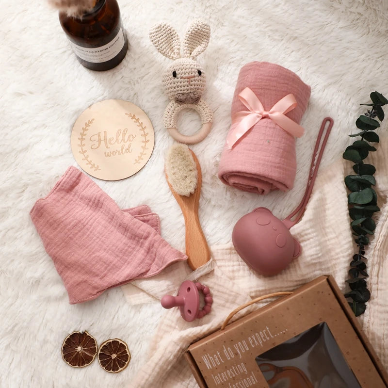 KidzzCamp Baby-Geschenkbox Schnuller 7-teilig