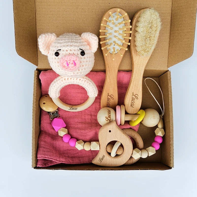 KidzzCamp personalisierte Baby-Geschenkbox mit Namen