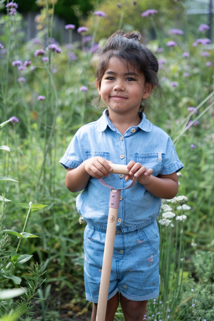 Personalisierte Kinderschaufel Fairy Garden Rosa – ab 4 Jahren