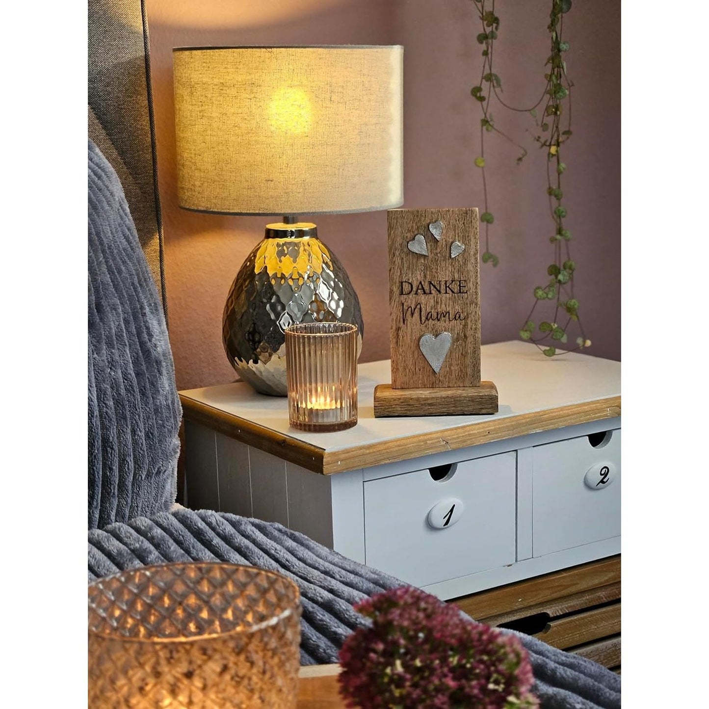 Holzschild MAMA Holztafel Geschenk Muttertag