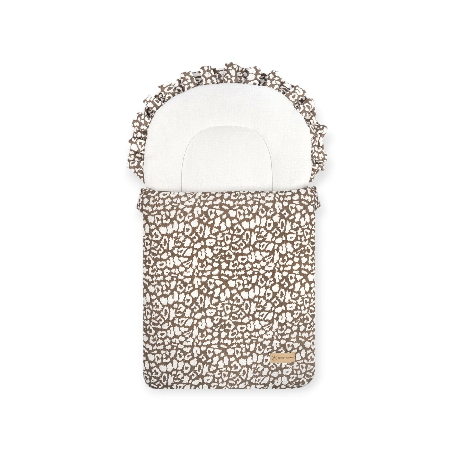Babyschlafsack Dreamy Musselin Leopard – Ganzjahresschlafsack
