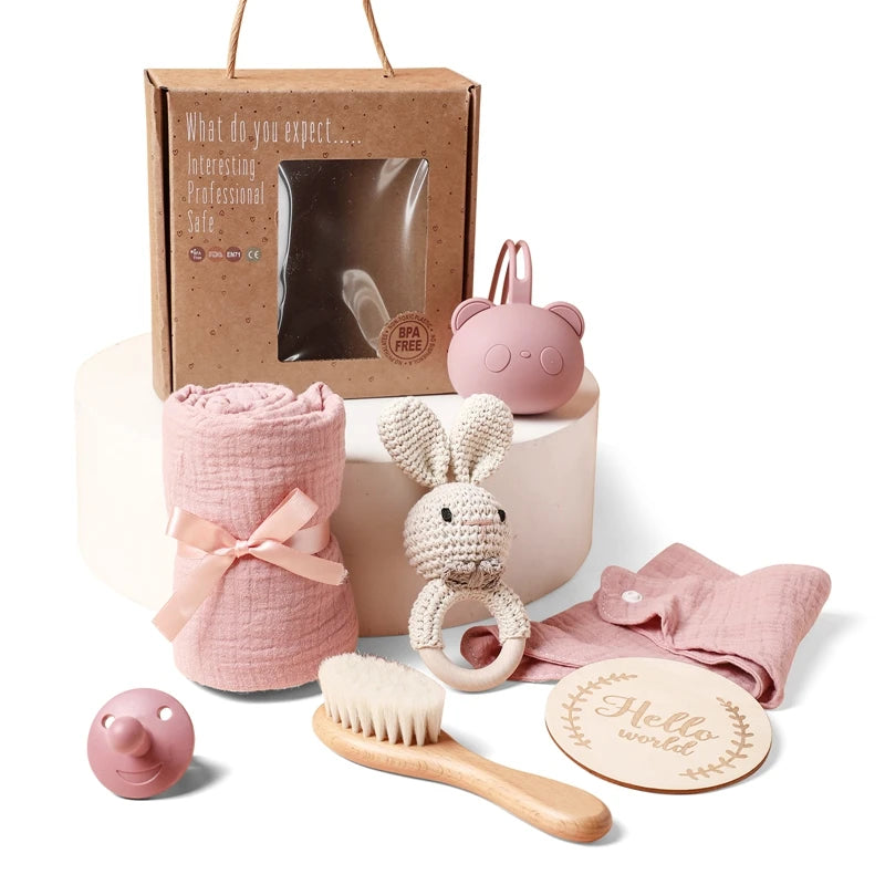 KidzzCamp Baby-Geschenkbox Schnuller 7-teilig