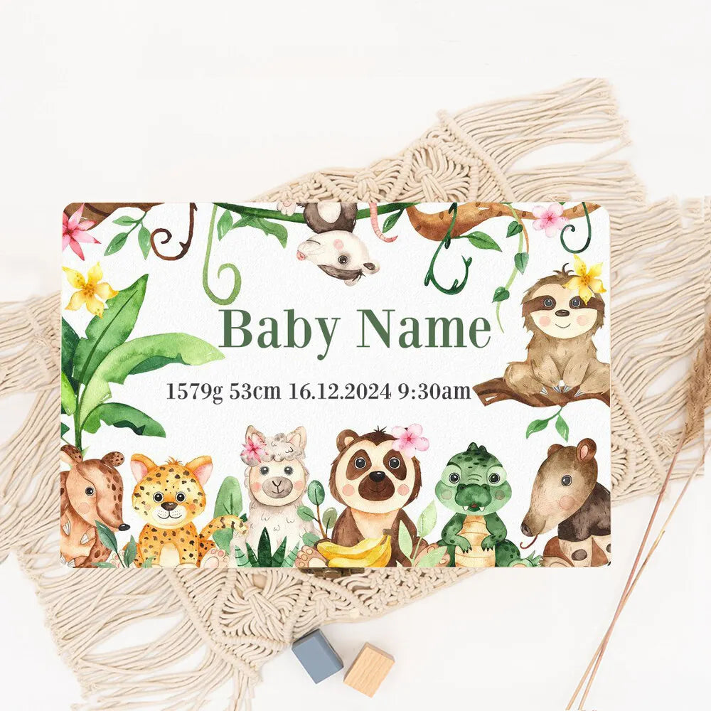 KidzzCamp Personalisierte Erinnerungsbox für Babys