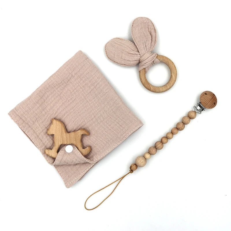KidzzCamp Baby-Geschenkbox Häschen 4-teilig