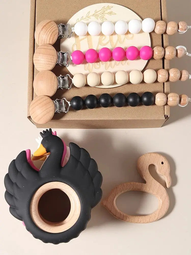 KidzzCamp Baby-Geschenkbox Schwan in 4 Varianten