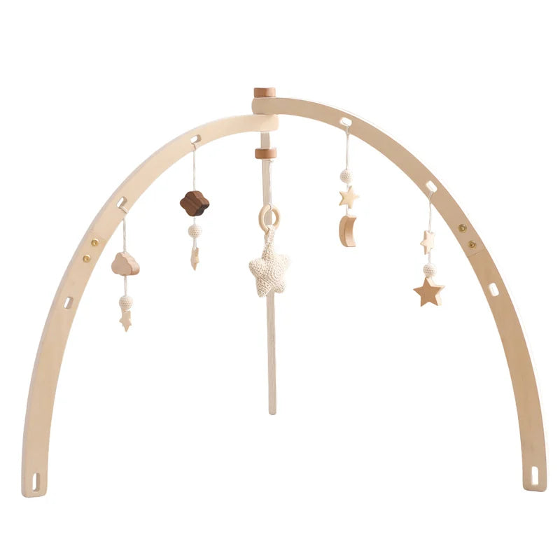 KidzzCamp Holz-Babyspielbogen