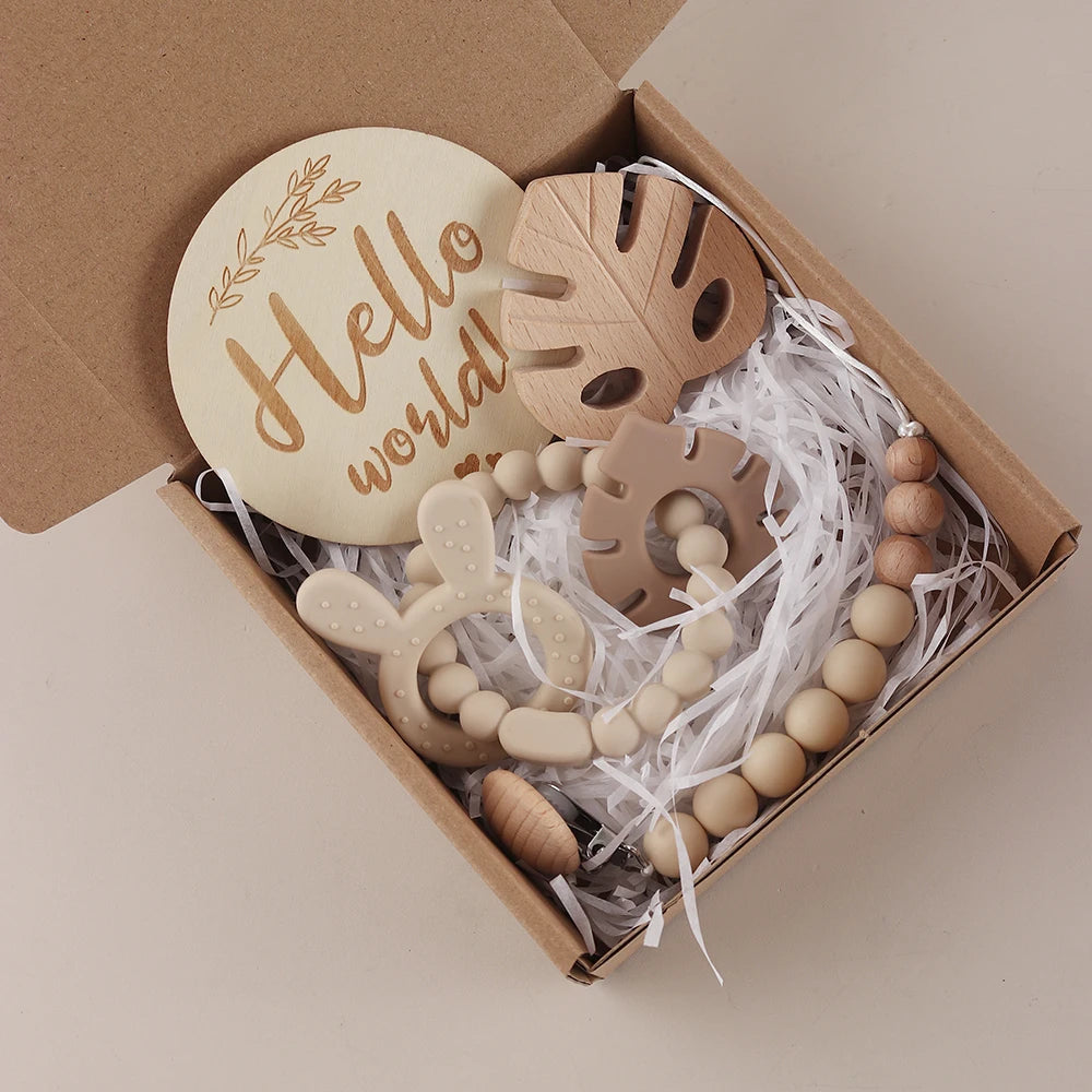 KidzzCamp Baby-Geschenkbox Bunny 4-teilig