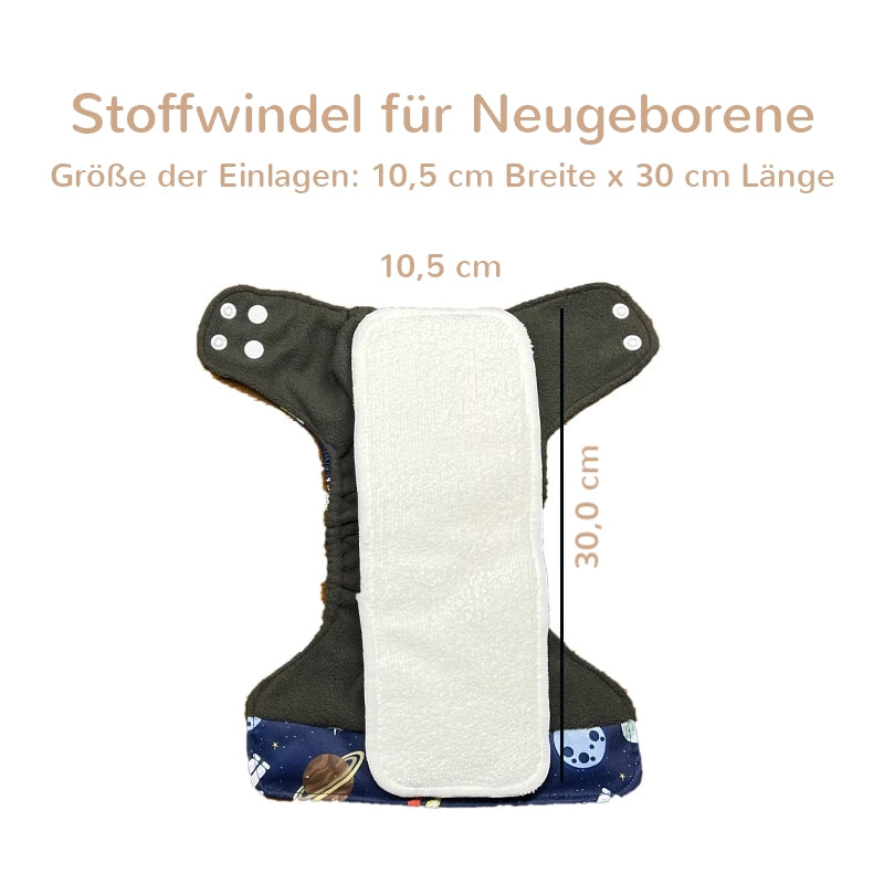 KidzzCamp KidzzCamp Newborn 9-Teile Starterset Bambus Ai2 Stoffwindeln