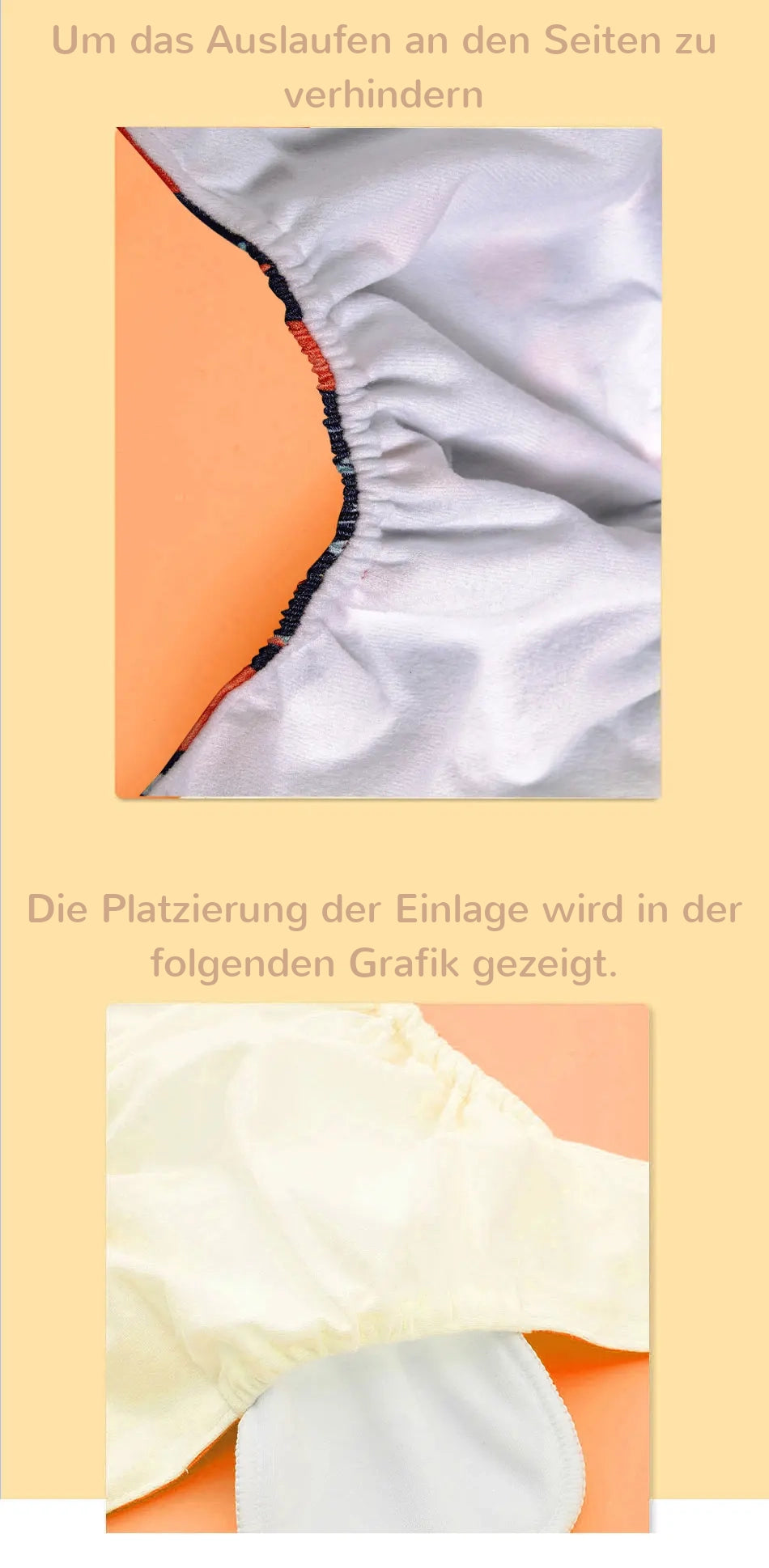 KidzzCamp KidzzCamp OneSize Ai2 Bambus Stoffwindel einzeln 0-3 Jahre oder 3-15kg