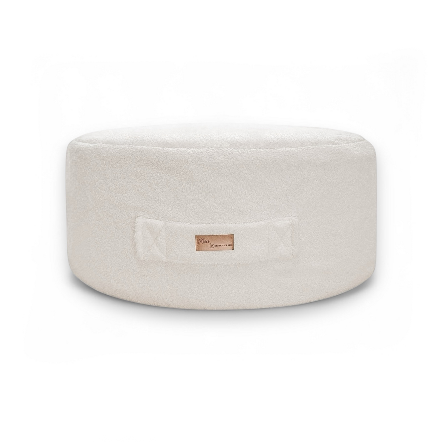 Sitzsack Bouclé Teddy mit Stauraum | Hide and Seat by Kisu
