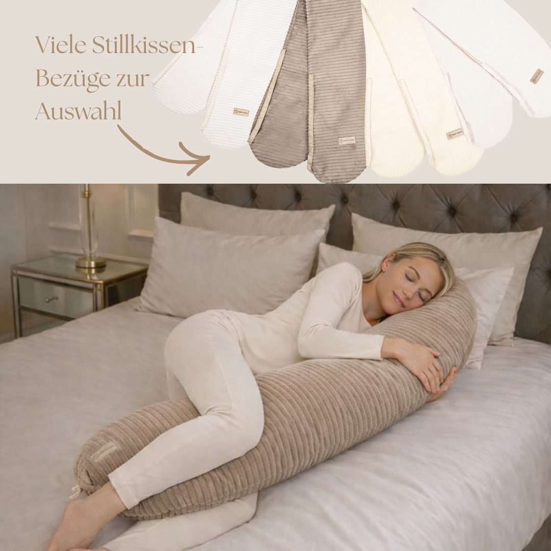 Stillkissen & Schwangerschaftskissen Cord XXL –  ergonomisch & stilvoll