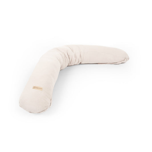 Stillkissen & Schwangerschaftskissen Musselin XXL - ergonomisch & vielseitig