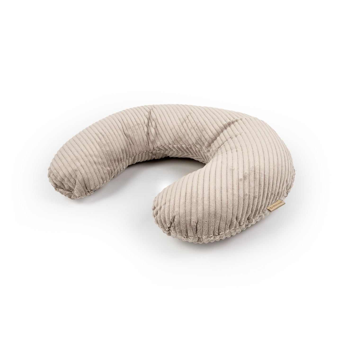 Stillkissen U-Form Cord abnehmbarem Bezug - ergonomisch, Oeko-Tex, Halbmond