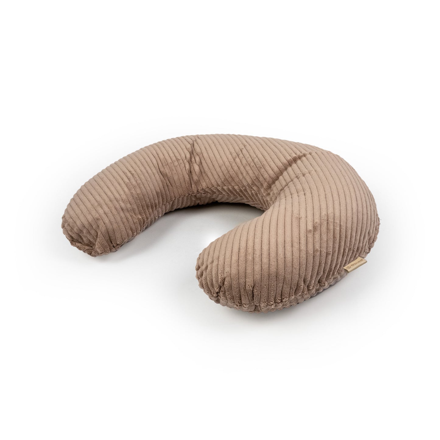 Stillkissen U-Form Cord abnehmbarem Bezug - ergonomisch, Oeko-Tex, Halbmond
