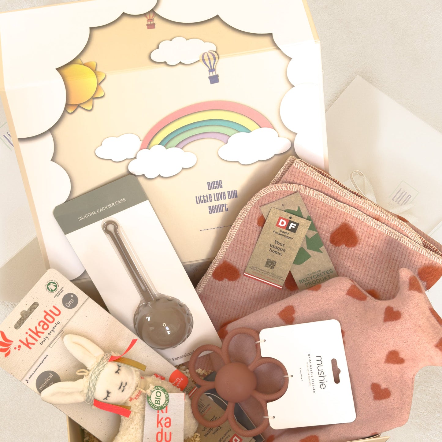 KidzzCamp – Premium Baby-Geschenkbox "Sweetheart"