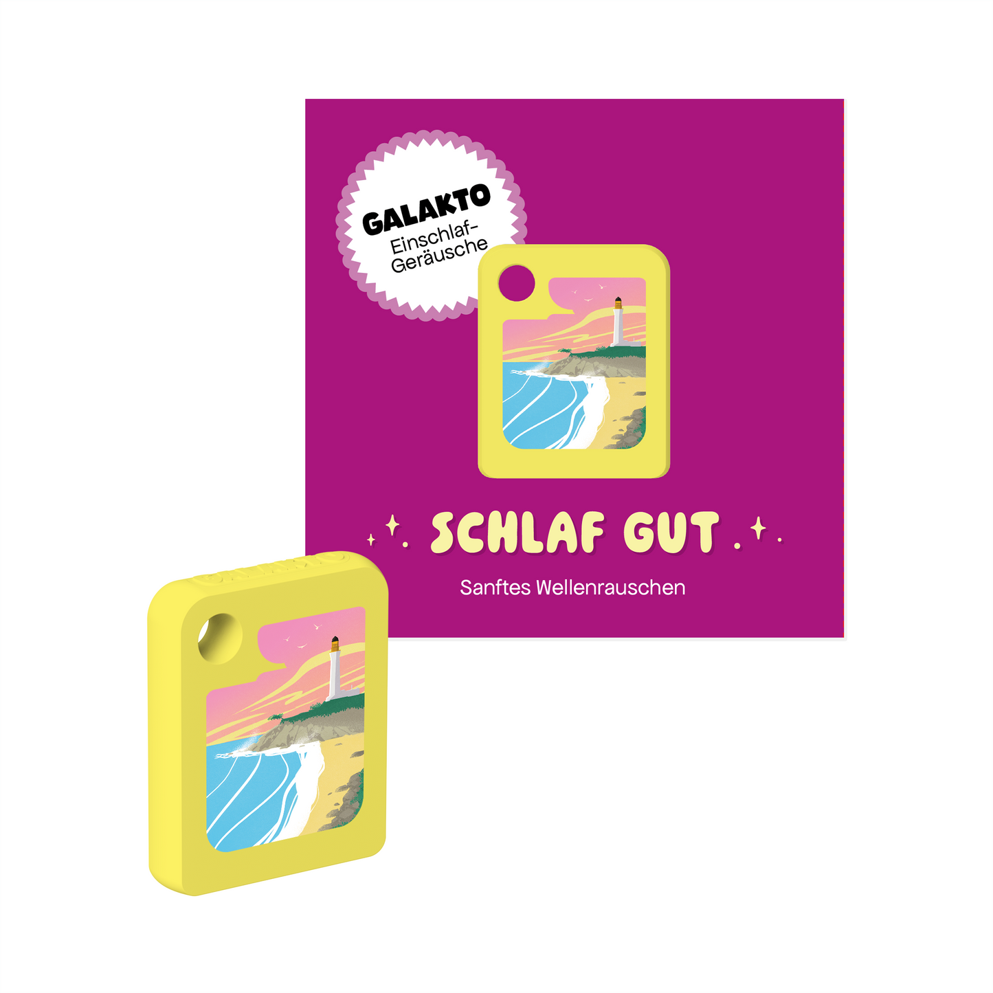 Sanftes Wellenrauschen Einschlafbegleitung