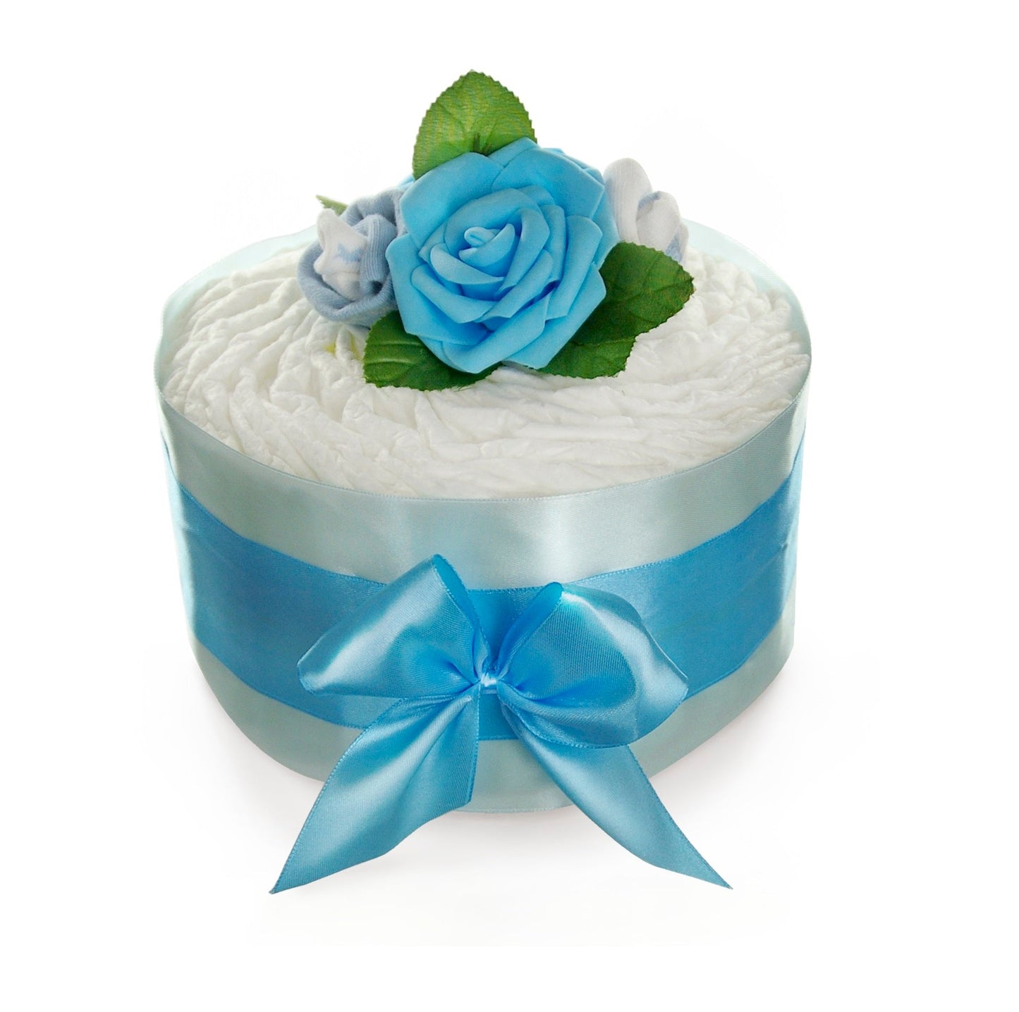 KidzzCamp Windeltorte Rosenblüte | blau