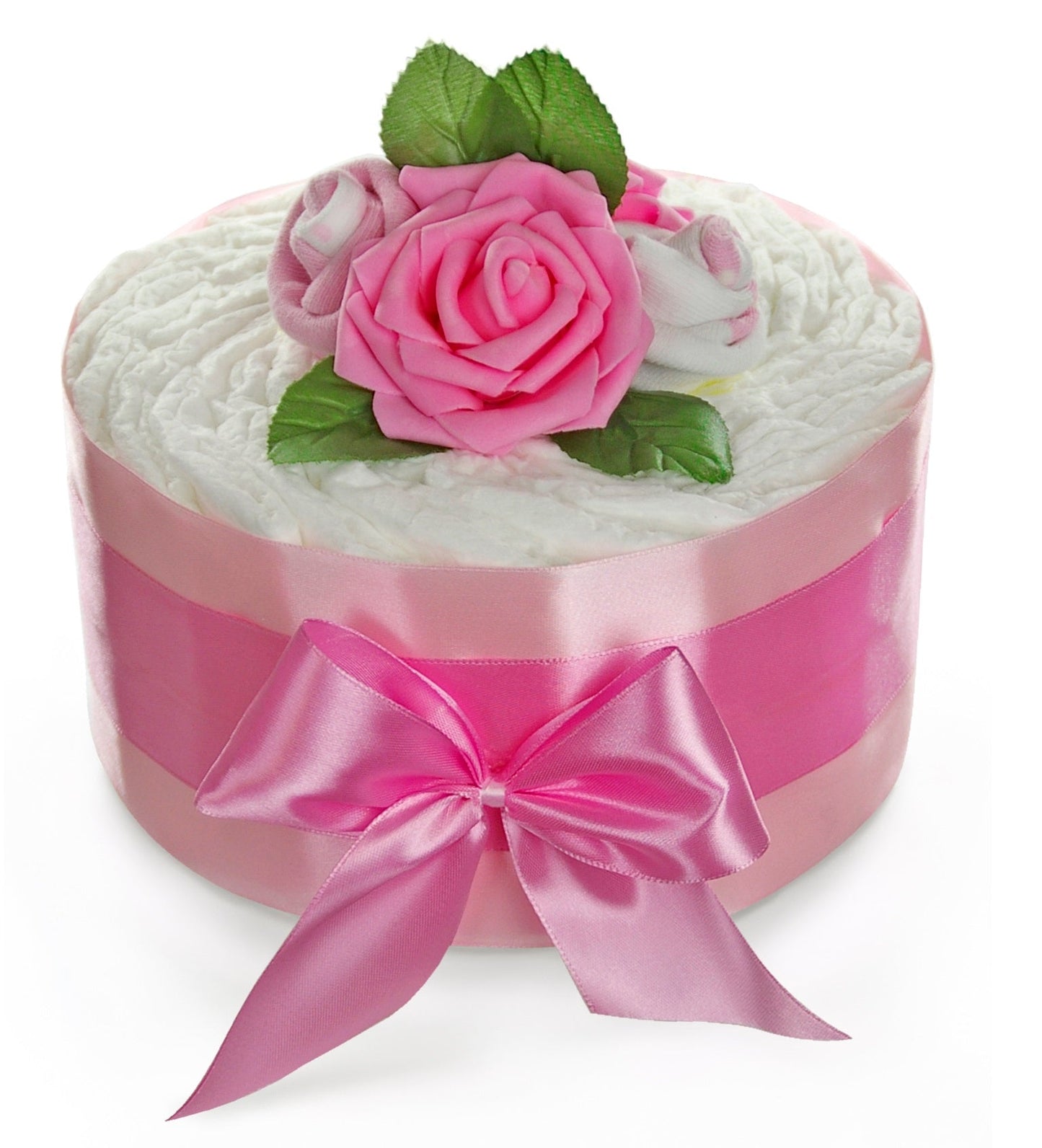 KidzzCamp Windeltorte Rosenblüte | rosa