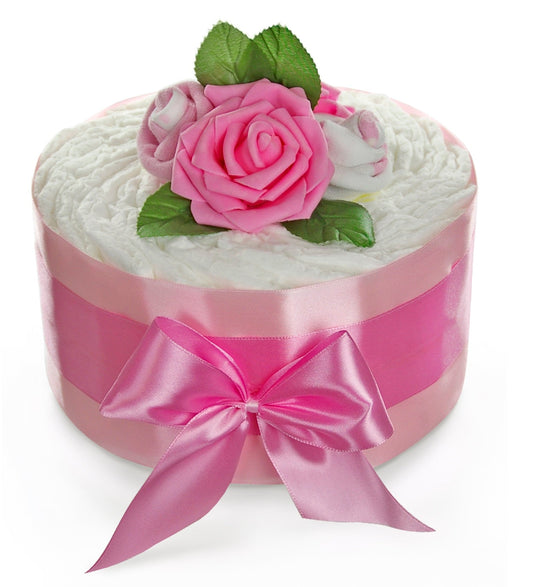 KidzzCamp Windeltorte Rosenblüte | rosa