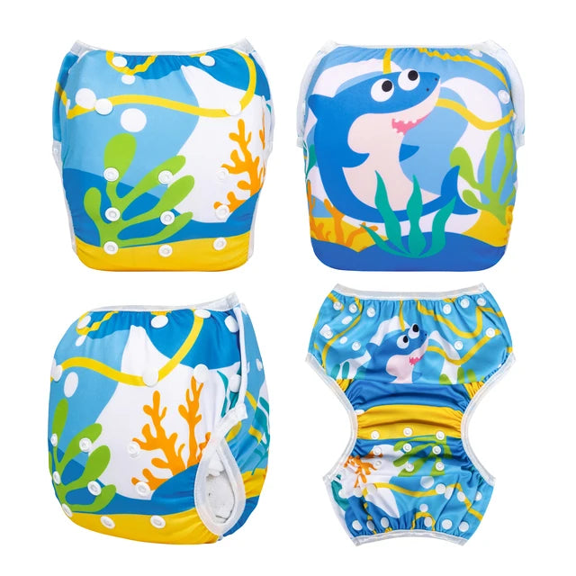KidzzCamp Schwimmwindel für Babys 4,5 - 18kg