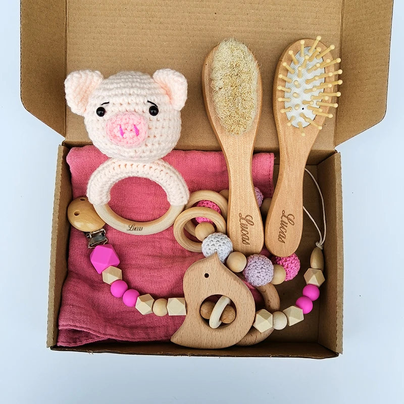 KidzzCamp personalisierte Baby-Geschenkbox mit Namen