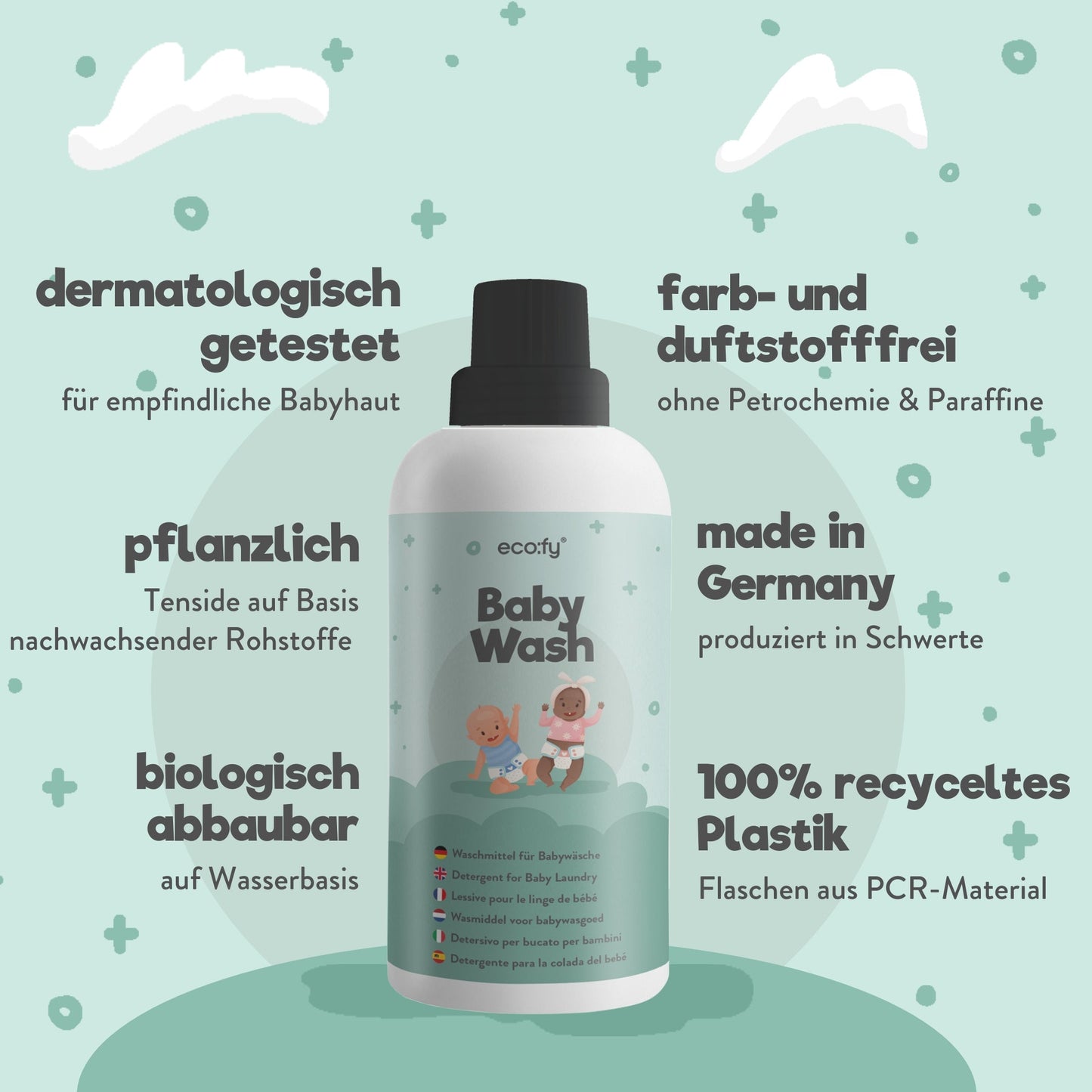 Waschmittel für Babywäsche