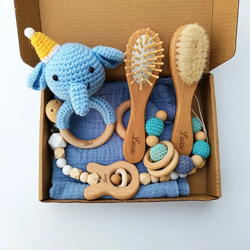 KidzzCamp personalisierte Baby-Geschenkbox mit Namen
