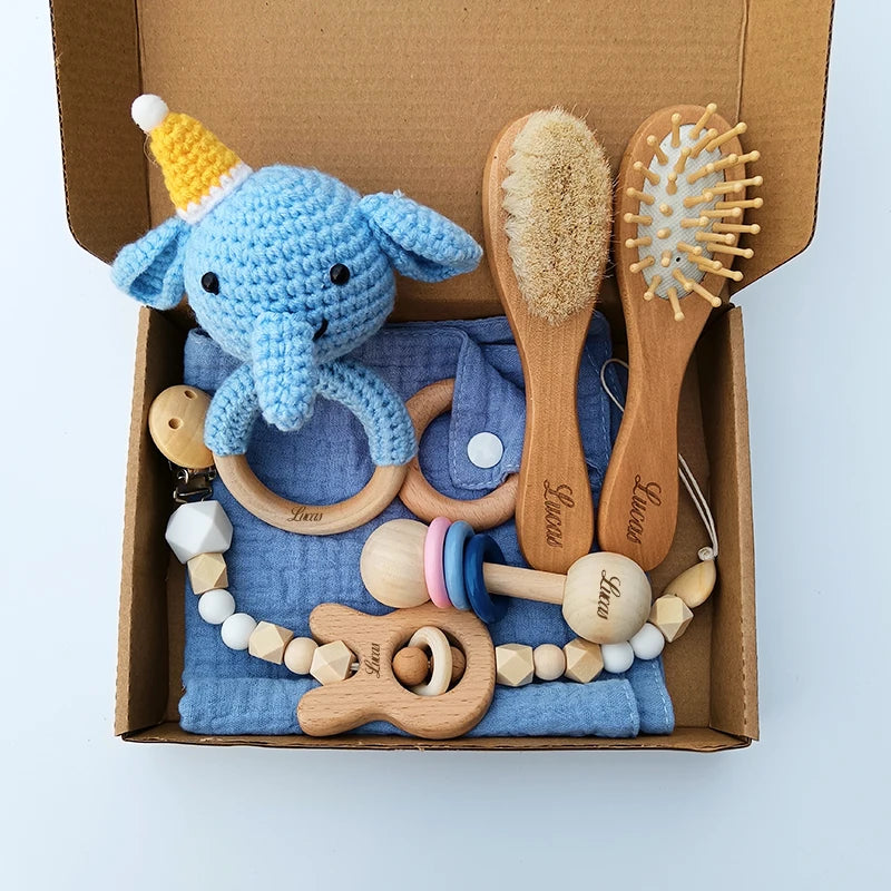 KidzzCamp personalisierte Baby-Geschenkbox mit Namen