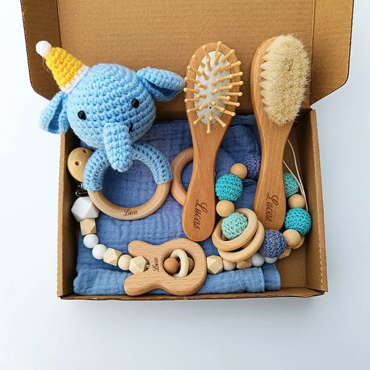 KidzzCamp personalisierte Baby-Geschenkbox mit Namen