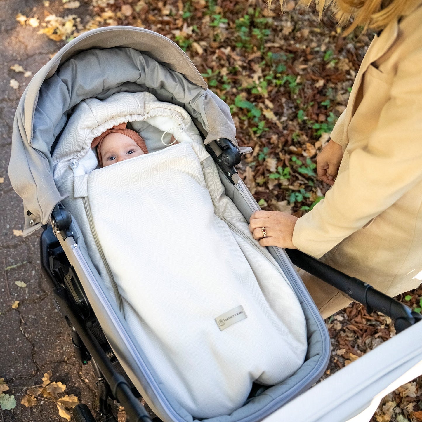 Winterfußsack Kaschmir – luxuriös & warm für Kinderwagen & Autoschale