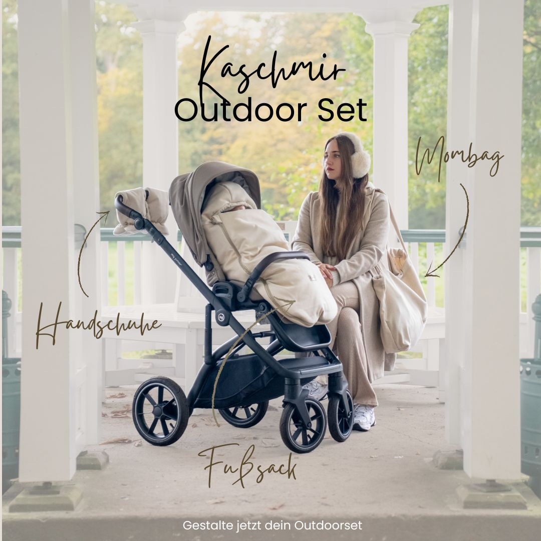 Winterfußsack Kaschmir – luxuriös & warm für Kinderwagen & Autoschale