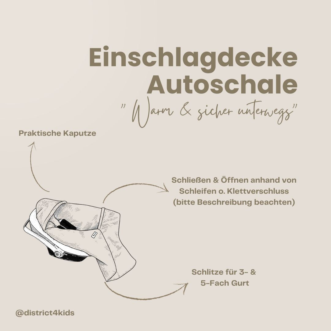 Einschlagdecke Musselin Leopard – Perfekt für Autoschale Ganzjährig