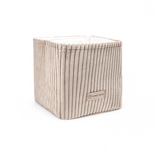 Wickeltisch-Korb Cord – praktisches Utensilo für Wickeltisch & Babyzimmer