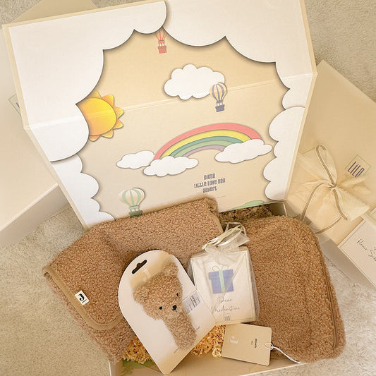 KidzzCamp – Premium Baby-Geschenkbox" Welcome to Teddyland Box"