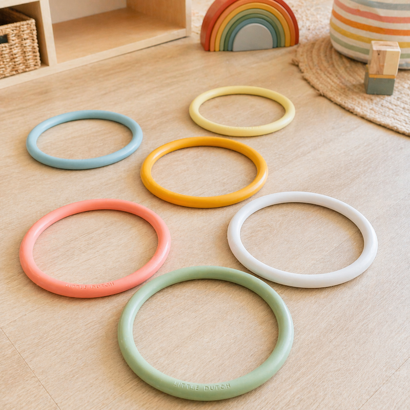 Little Loops Aktivitätsringe 6er-Set – ab 3 Jahren