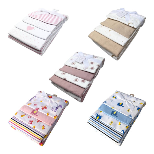 4er Pack Moltontücher » Geschenkset » Baby Spucktuch 76 x 76 cm