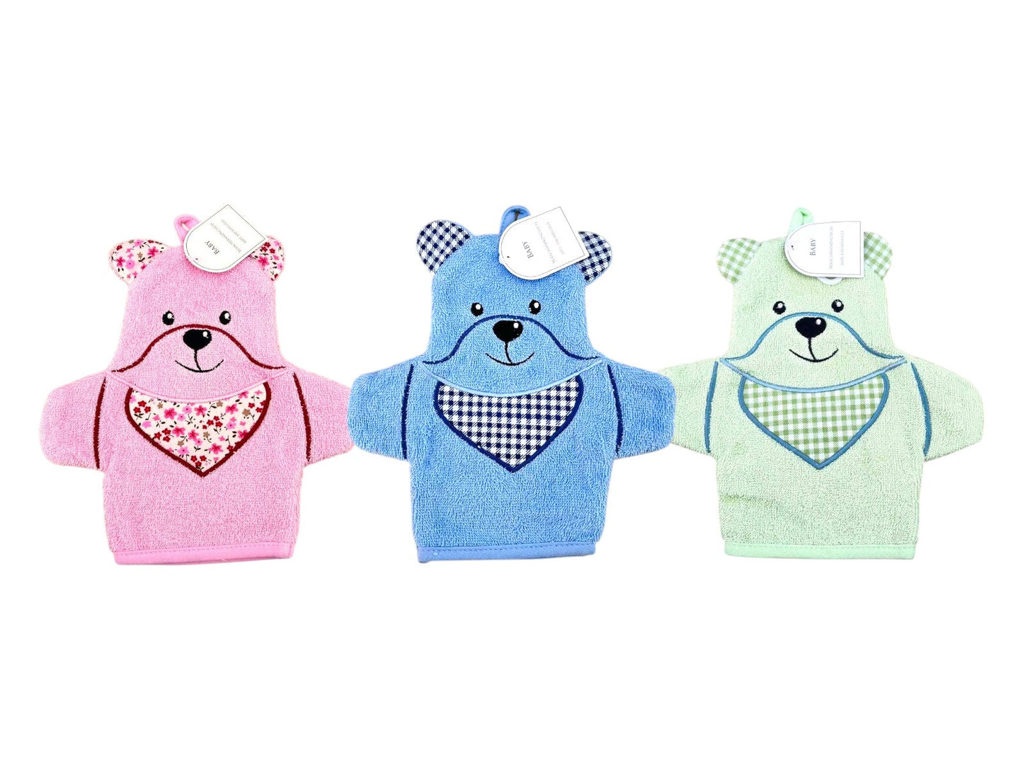 KidzzCamp Baby Waschhandschuh Bär
