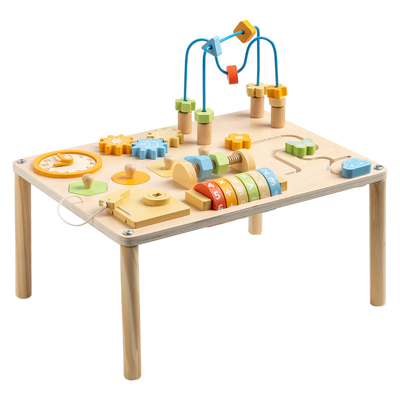 Beschäftigung Board - Lernspielzeug mit Tisch für Kinder ab 1 Jahr