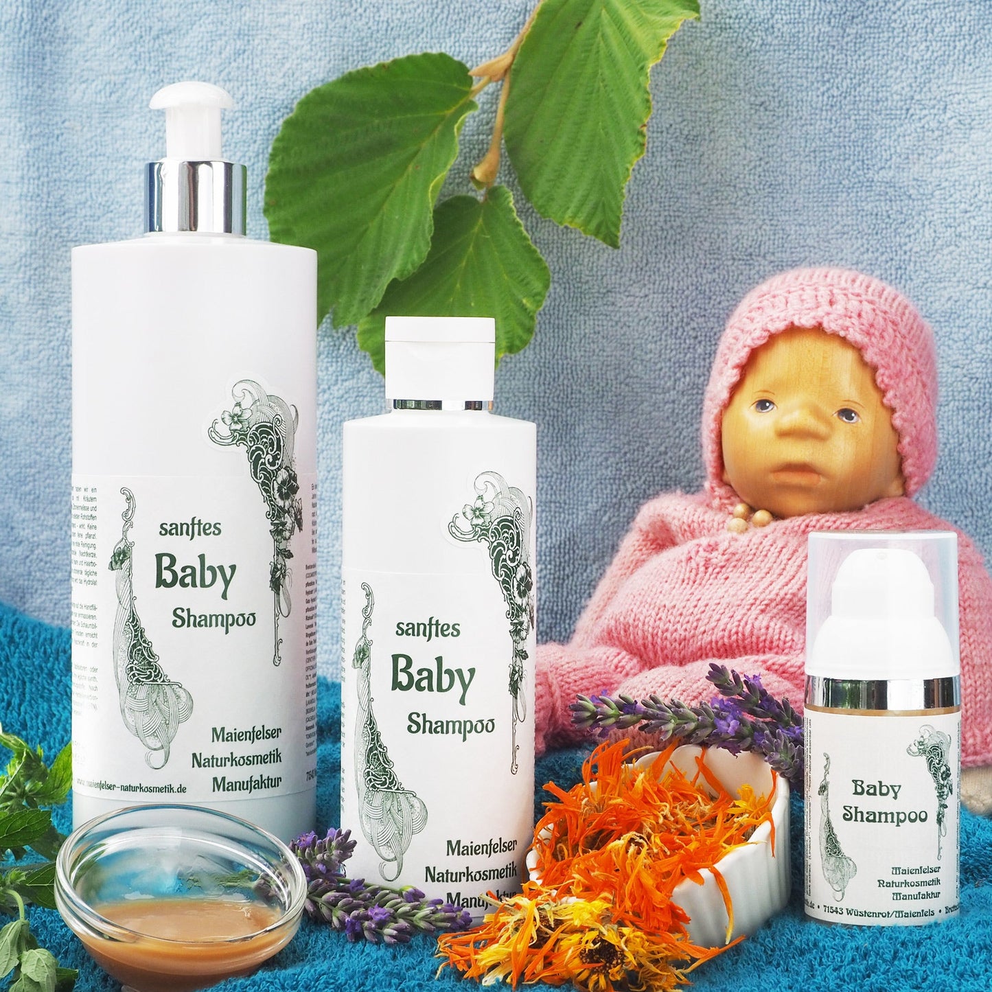 Maienfelser Naturkosmetik Baby Shampoo