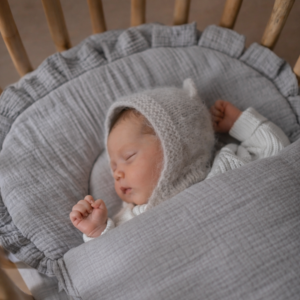 Babyschlafsack Dreamy Musselin – Atmungsaktiver Ganzjahresschlafsack