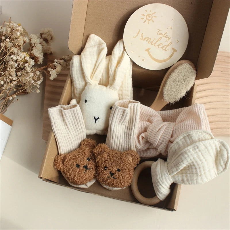 KidzzCamp Baby-Geschenkbox 6-teilig in 10 Varianten