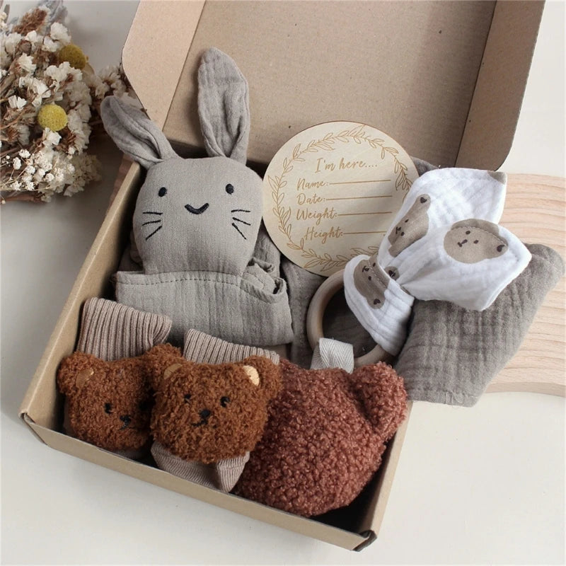 KidzzCamp Baby-Geschenkbox 6-teilig in 10 Varianten