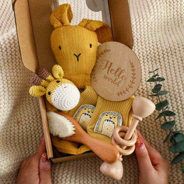 KidzzCamp KidzzCamp Baby-Geschenkbox 6-teilig