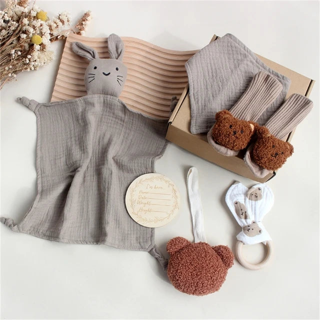 KidzzCamp Baby-Geschenkbox 6-teilig in 10 Varianten