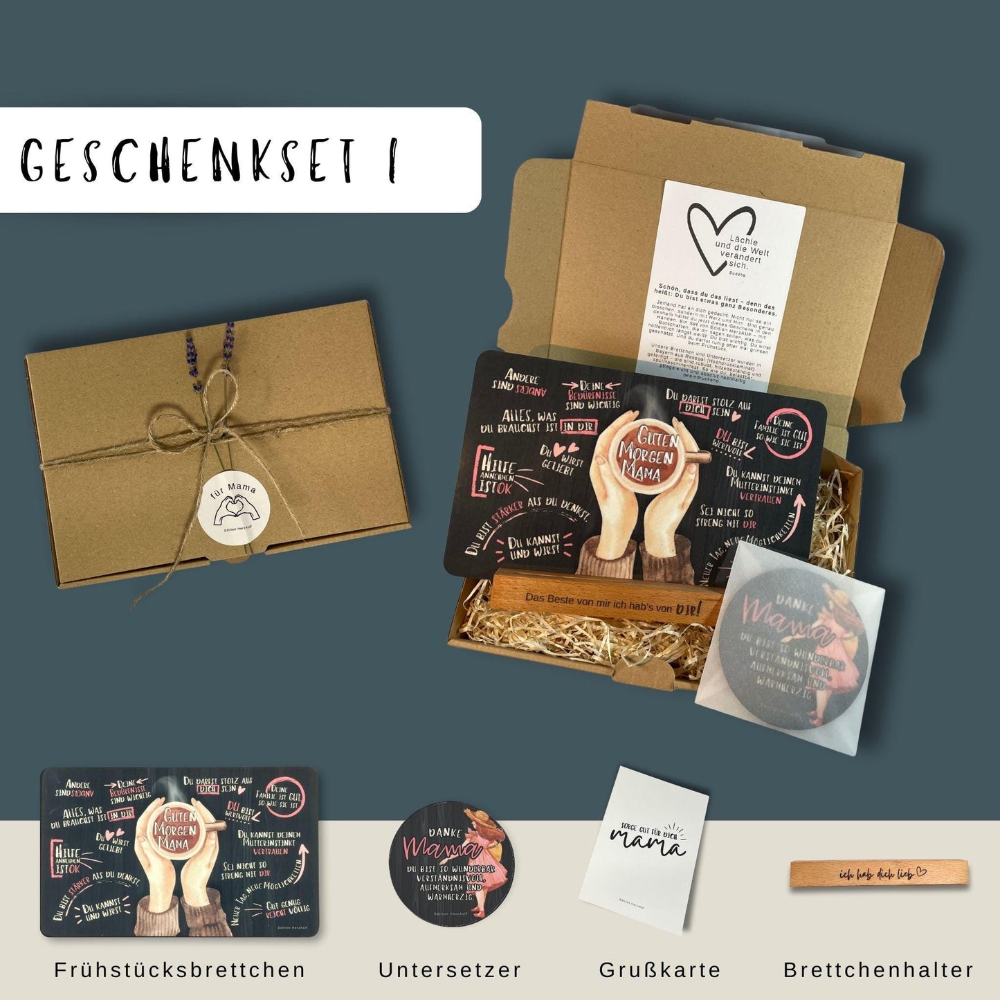 Geschenkset für Mama: Guten Morgen