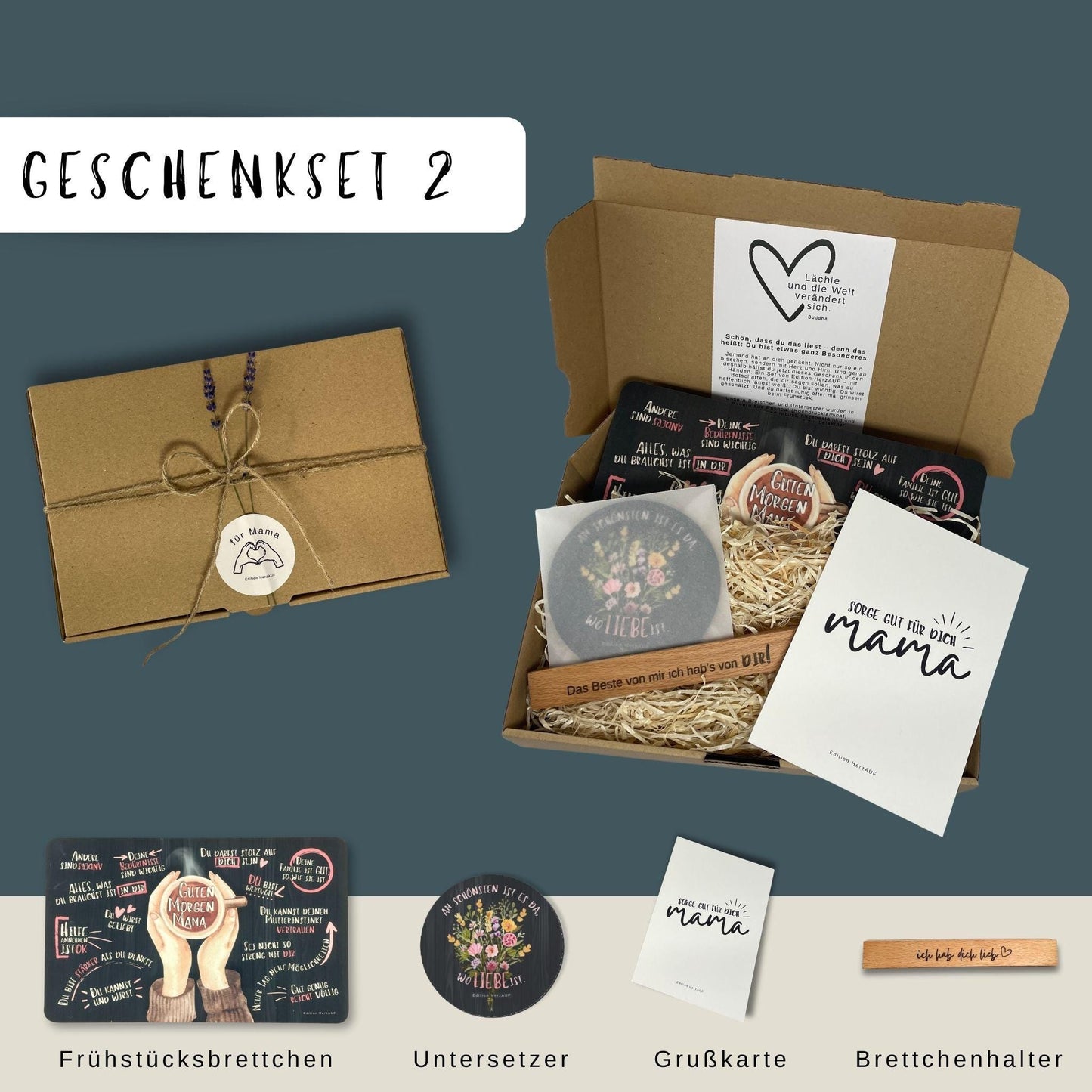 Geschenkset für Mama: Guten Morgen